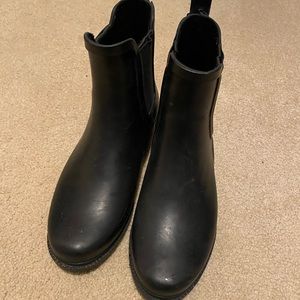 JCrew Factory J Crew Factory Chelsea twin boots black 7
